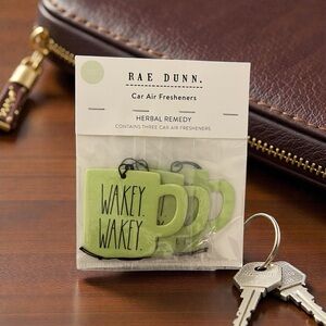 Rae Dunn Herbal Remedy Car Air Fresheners - set of 3